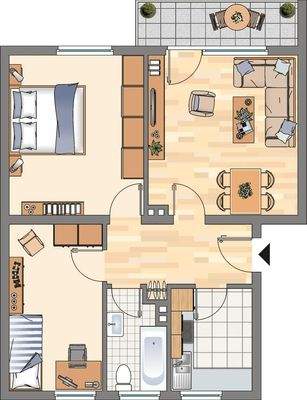 VE8528 Ginsterweg 58_EG_links