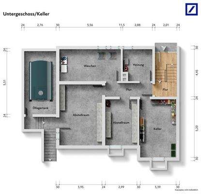 Grundriss Untergeschoss