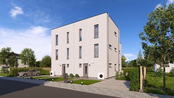 Modernes Stadthaus living