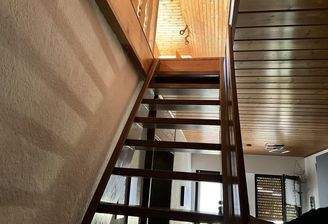 Treppe zum Dachboden