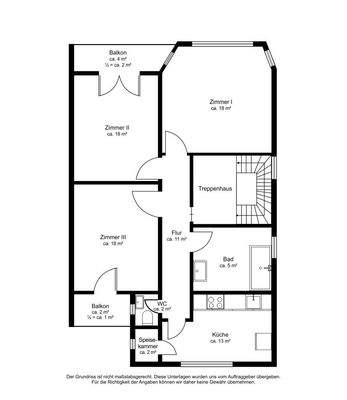 Grundriss Obergeschoss