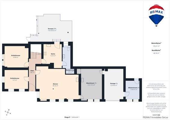 Grundriss Erdgeschoss