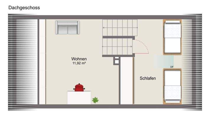 Grundriss Dachgeschoss