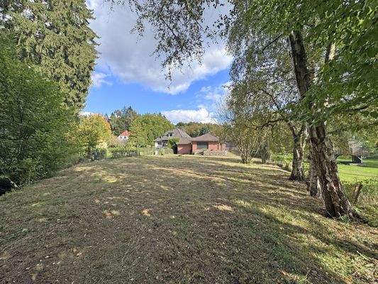 Ansicht vom Garten aus