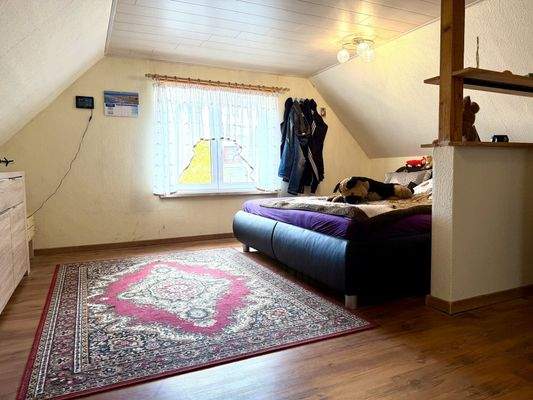 Schlafzimmer im Dachgeschoss