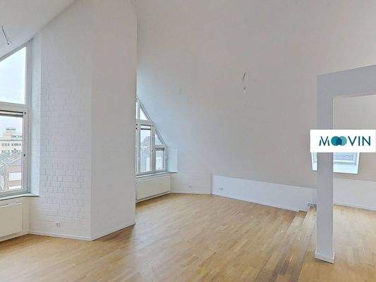 Ansicht V: Offener Wohn - und Essbereich