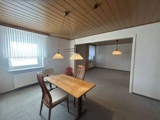 Erdgeschoss Wohn- und Esszimmer