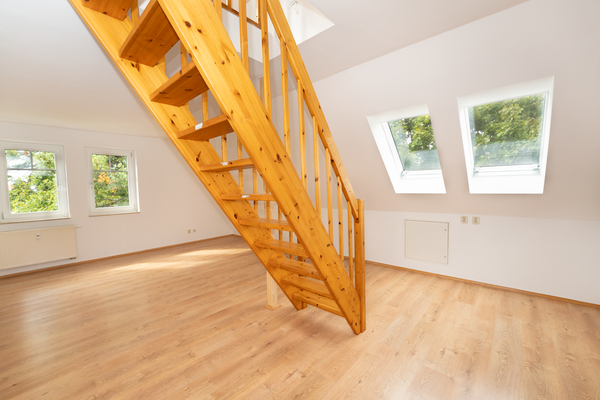 Treppe zum Schlafzimmer