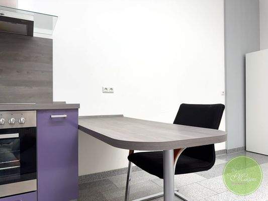 ... Sidebar ... und noch Platz für Extratisch