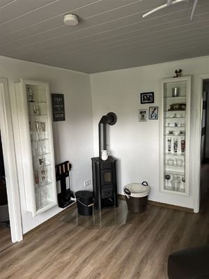 Kamin im Wohnzimmer