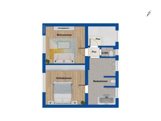 Grundriss 2. Obergeschoss