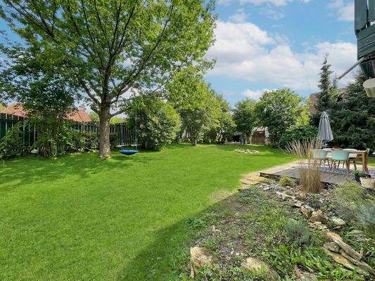 Blick in den schönen Garten