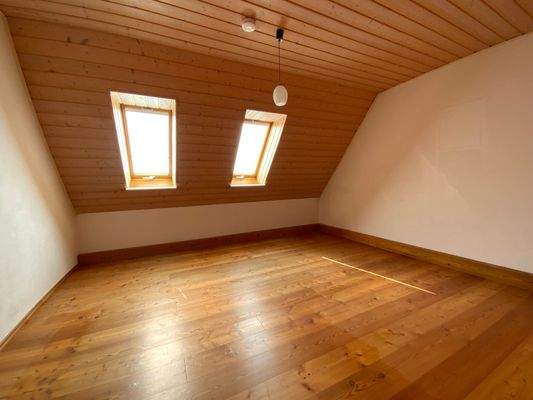 Schlafzimmer im Dachgeschoss
