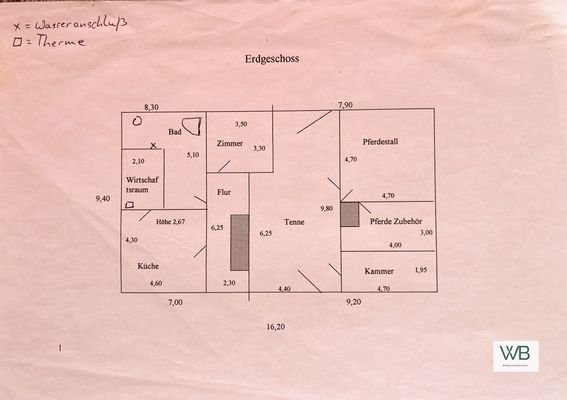 Grundriss Erdgeschoss