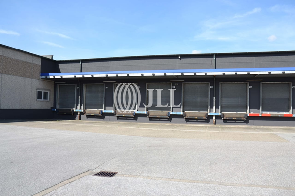 Außenansicht der Andienung