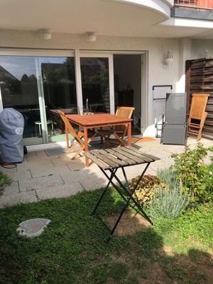 Terrasse und Garten