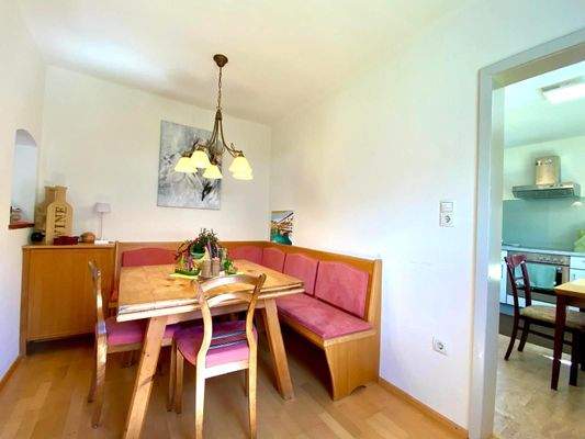 Essplatz im Erdgeschoß