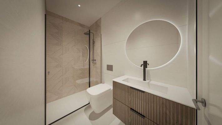 Modernes Haus mit unverbaubarem Blick zu verkaufen in Génova, Palma, Mallorca