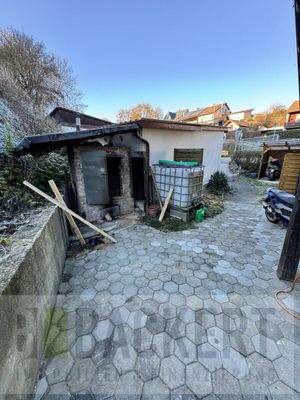 Seitlicher Grundstücksbereich