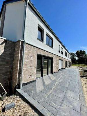 Terrasse in Westausrichtung