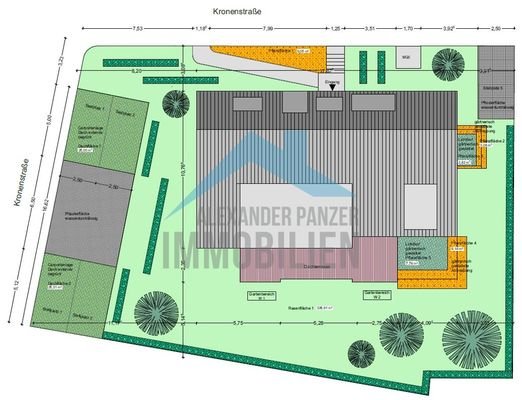 Freiflächenplan