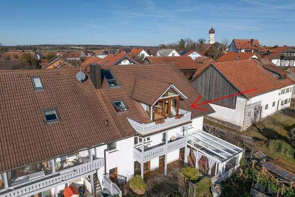 Wohnen über dem See – Charmante Maisonettewohnung mit Alpenpanorama