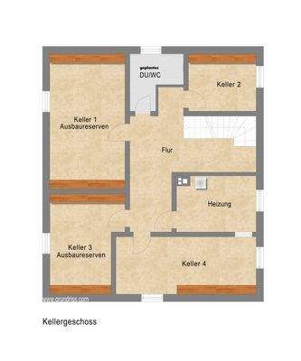 Grundriss Kellergeschoss