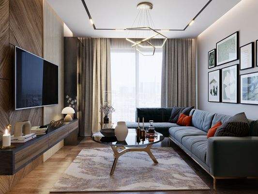 2-Bedroom Apartment in a Complex with a Pool in Antalya