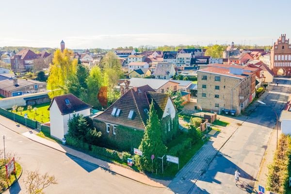 Luftaufnahme Richtung Altstadt