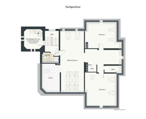 Grundriss Dachgeschoss