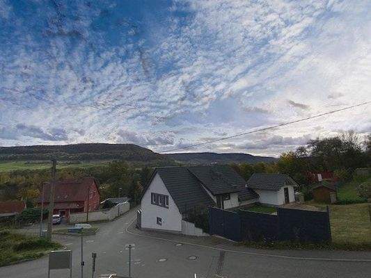 Ausblick von der Terrasse