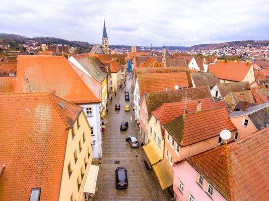 Vogelperspektive der Altstadt 