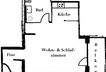 Grundriss der Wohnung