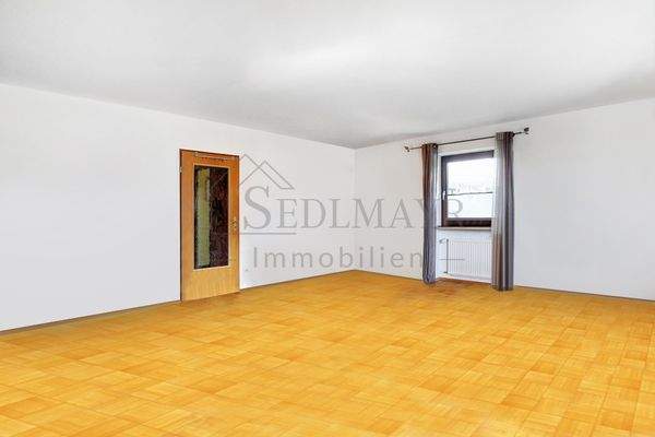 Ansicht Wohnung 3 Wohnzimmer Ansicht 1