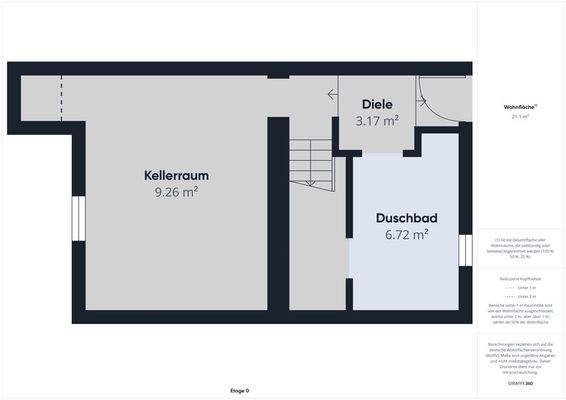 Grundriss Kellergeschoss
