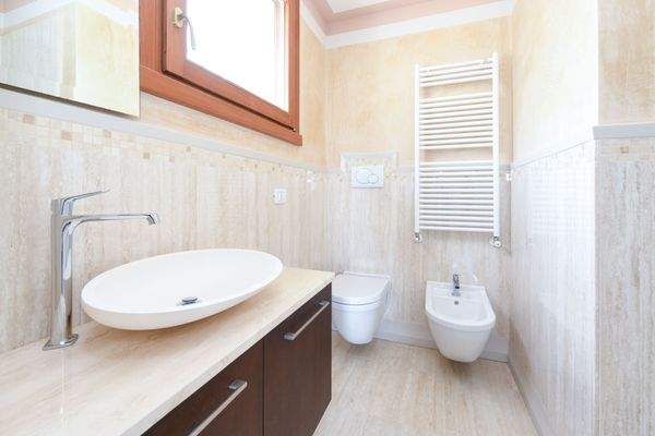 Gästebad mit Bidet EG