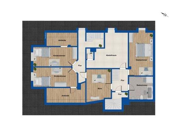 Grundriss Dachgeschoss