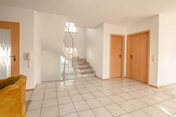 Blick auf das Treppenhaus