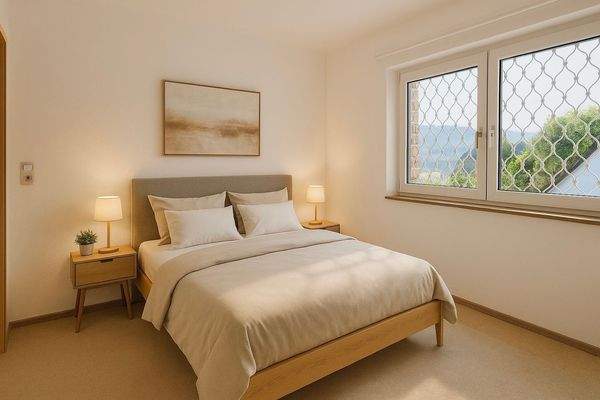 36) DG: Schlafzimmer - Teilansicht - keine Möblier