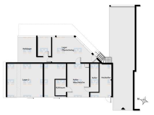 Erdgeschoss Wohnhaus