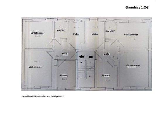 Grundriss 1.Obergeschoss