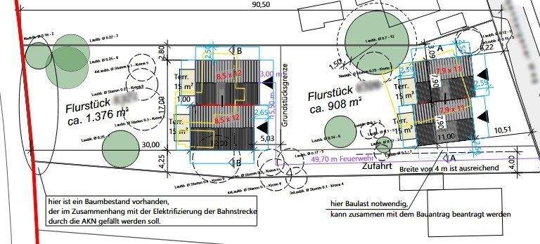 V9315 Ausschnitt Bauvorbescheid