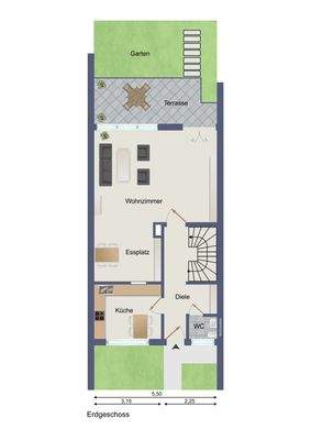 Grundriss Erdgeschoss