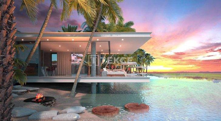 Villas in a Complex Near the Sea in Tatlısu Gazimağusa