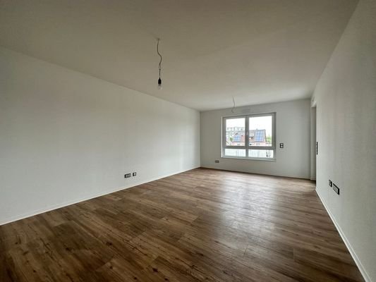 Wohn- und Esszimmer (vor Erstbezug)