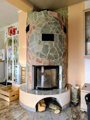 gemütlicher Kaminofen