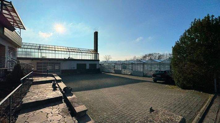 Zufahrt Betriebsgelände