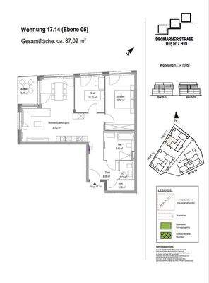Grundriss Wohnung 17.14