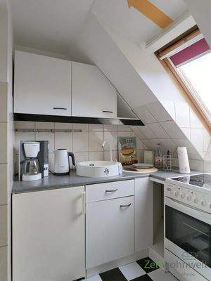 kleine kompackte Einbauküche