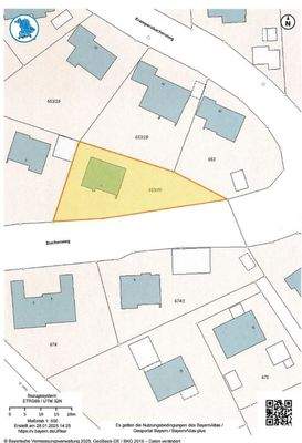 Lageplan Bayernatlas